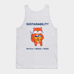 The three RRR of Sustainability Tank Top